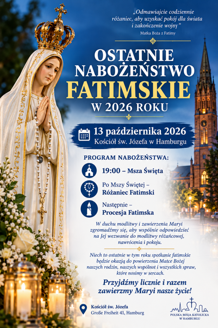 Ostatnie Nabożeństwo Fatimskie w 2026 roku