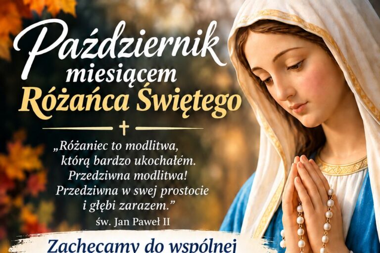 Październik – miesiąc różańca świętego